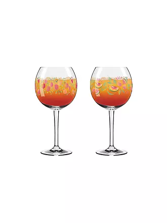 RITZENHOFF | Aperitifglas 2er Set SUMMER BREEZE F25 Orange | 